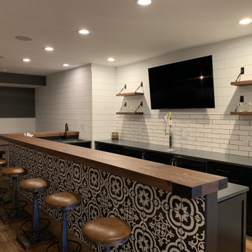 Rustic Meets Chic Basement (Lehigh Valley)