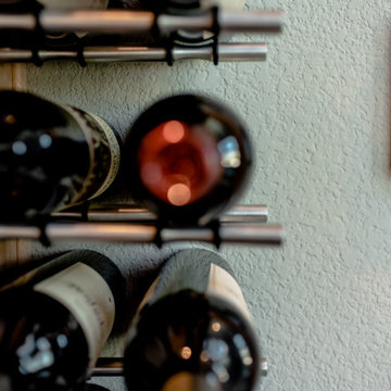 Peg Wine Rack System Dallas Contemporary Wine Cellar