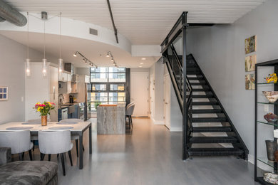 Modern & Industrial Loft Kitchen in Washington D.C.