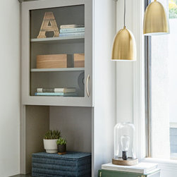 Glass Inset Cabinets - Accent Chests And Cabinets