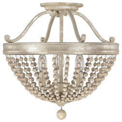 French Country Flush-mount Ceiling Lighting by Buildcom