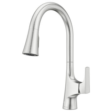 Pfister GT529-NR Norden 1.8 GPM 1 Hole Pull Down Kitchen Faucet - Stainless