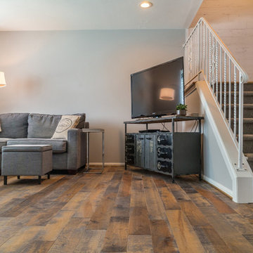 Industrial Rustic Townhouse Renovation