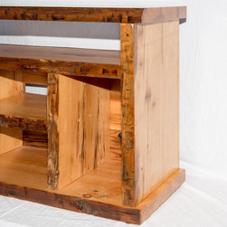 A/V-TV Stand from reclaimed Barn Beams - Console Tables