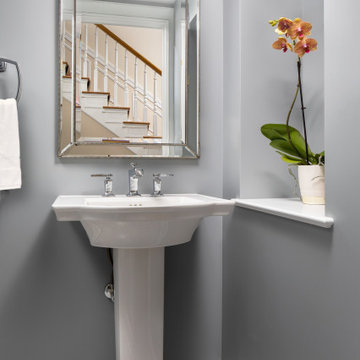 Woodley Park Guest Bathroom & Powder Room Remodels