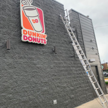 Dunkin Donuts - Exterior Painting for one of our colleagues