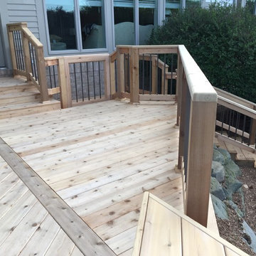Cedar Deck Build