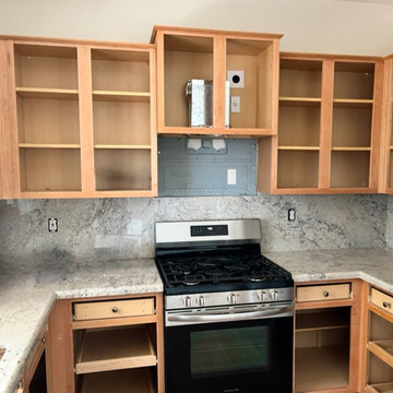 White Kitchen Cabinetry Reface
