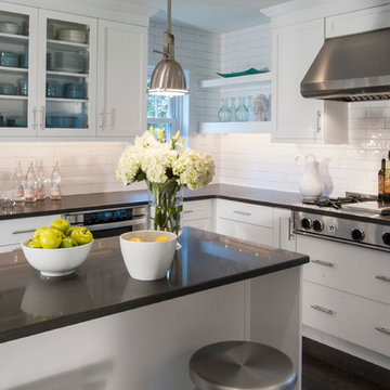 Malvern, PA - Crisp White Expanded Kitchen