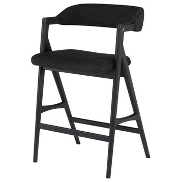 Anita Activated Charcoal Counter Stool