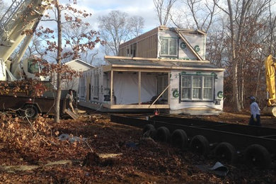 Home design - craftsman home design idea in New York