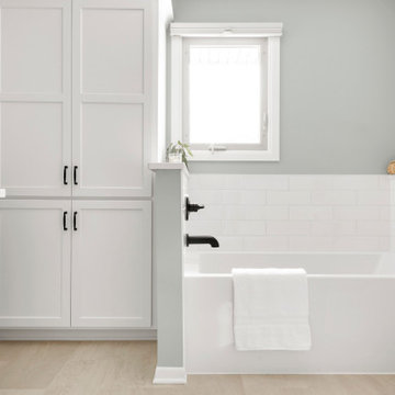 Sea Salt Serenity Bathroom Remodel | Mendota Heights, MN | White Birch Design