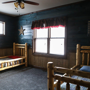 interior pictures of log paneling, and log siding