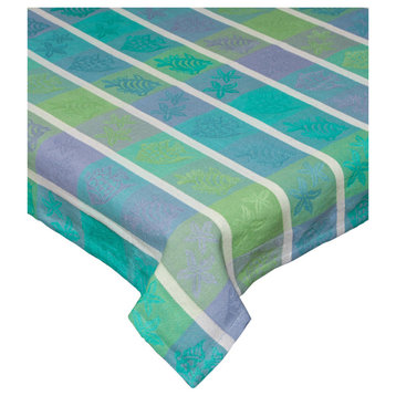 Tropical Fish 100% Cotton Tablecloth, Multi, 60"x84"
