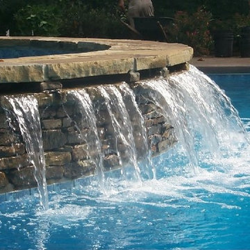 Swimming Pool Spa Water Features