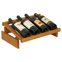 Transitional Wine Racks by Wooden Mallet