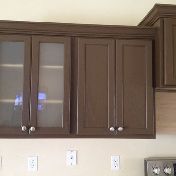 Belly's Kitchen Painted Kitchen Java Espresso Moder Contemporary