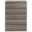 Naia 5 Drawer Chest, Truffle