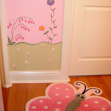Girl's Bedroom Murals