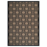 Safavieh - Safavieh Courtyard Collection CY6114 Indoor-Outdoor Rug - Courtyard indoor outdoor rugs bring interior design style to busy living spaces, inside and out. Courtyard is beautifully styled with patterns from classic to contemporary, all draped in fashionable colors and made in sizes and shapes to fit any area. Courtyard rugs are made with enhanced polypropylene in a special sisal weave that achieves intricate designs that are easy to maintain- simply clean with a garden hose.