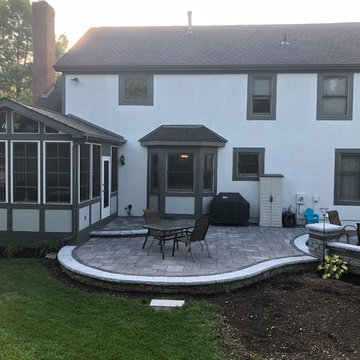 3-Season Room/Patio/Hardscape/Fire Pit Combination in Dublin, OH