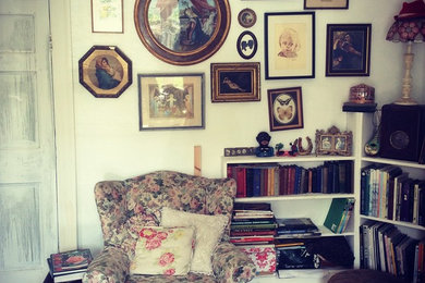 Inspiration for an eclectic home design remodel in Dublin
