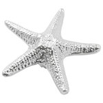 Laurey - Oceana Knob - Starfish - Polished Chrome - Oceana Knob - Starfish - Polished Chrome; Laurey is today's top brand of Decorative and Functional Cabinet Hardware!  Make your home sparkle with our Decorative Knobs and Pulls, or fix up your cabinets with our Functional Hardware!  Cabinets feel better when Laurey's on them! Lifetime Warranty, and packaged with two Sets of 8-32 Machine Screws - 1" & 1.5"
