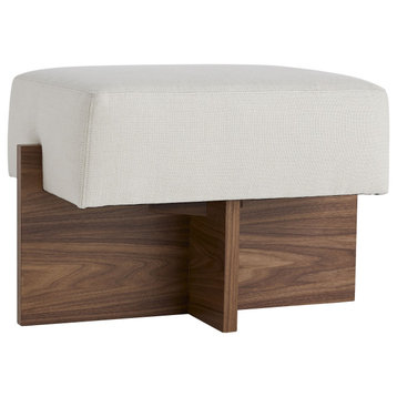 Ray Booth for Arteriors Tuck Ottoman