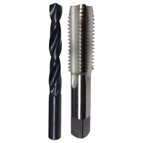 m14x2 HSS Plug Tap and matching 12.00mm HSS Drill Bit in plastic pouch