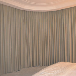 Curved Drapery Panels - Curtains