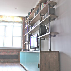 Simeon Reclaimed Scaffolding Board Storage/Media Unit - TV Stands & Units