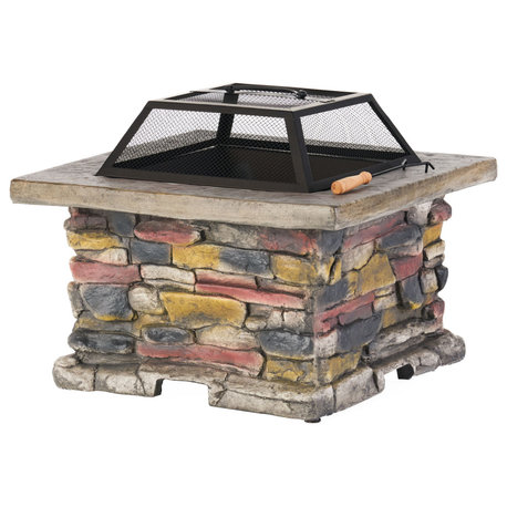 GDF Studio Tundra Outdoor Fire Pit