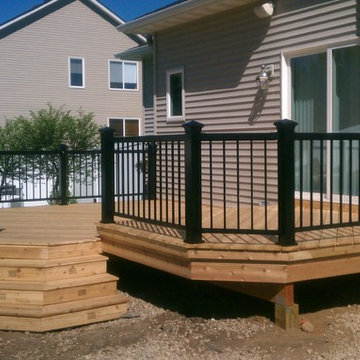 Cedar Stair Case