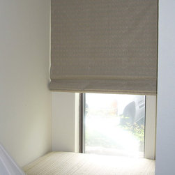 Flat and Hobbled Roman Shades - Products
