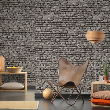 Brick Wallpaper Accent Wall