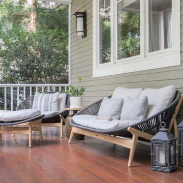 Porch Furniture A Welcoming Entry
