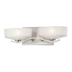 2 Light Bathroom Lighting by Minka Lavery Eclante in Traditional Style - Lighting