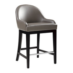 Sunpan Modern Home - Haven Counter Stool, Gray - Bar Stools and Counter Stools