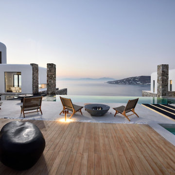 Villa Aleomandra, Mykonos Greece. Architect Patrick Helou Distributor Dimar
