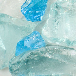 Glacier Mix Landscape Glass - Outdoor Decor