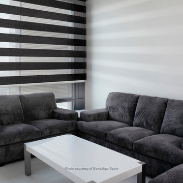 Shade by Jamie: Vertilux Neolux Dual Shades