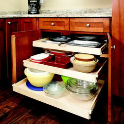 Pull Out Shelves - Kitchen Drawer Organizers