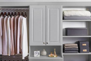 Custom Closet - Grey Closet