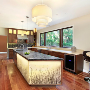 Contemporary Asian kitchen