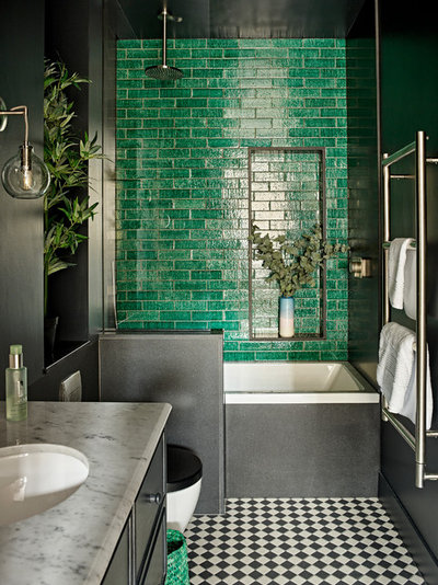Contemporary Bathroom by Romilly Turner Interior Design