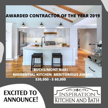 Awarded Contractor of the Year 2019, Bucks/Mont NARI in two catagories