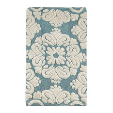 50 Most Por Traditional Bathroom Accessories For 2018 Houzz Better Trends Medallion Bath Rug Blue Natural Mats