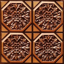 108 Faux Tin Ceiling Tile Glue up 24x24 - Ceiling Tile