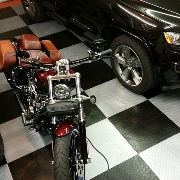 Cool Home Garage Floor by RaceDeck Garage Flooring