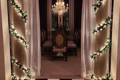 Inspiration for a transitional entryway remodel in Cleveland